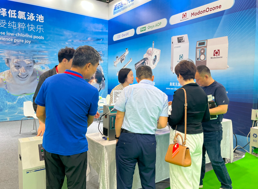 精彩存檔丨安力斯閃耀2024亞洲泳池SPA展，共護(hù)泳池潔凈！