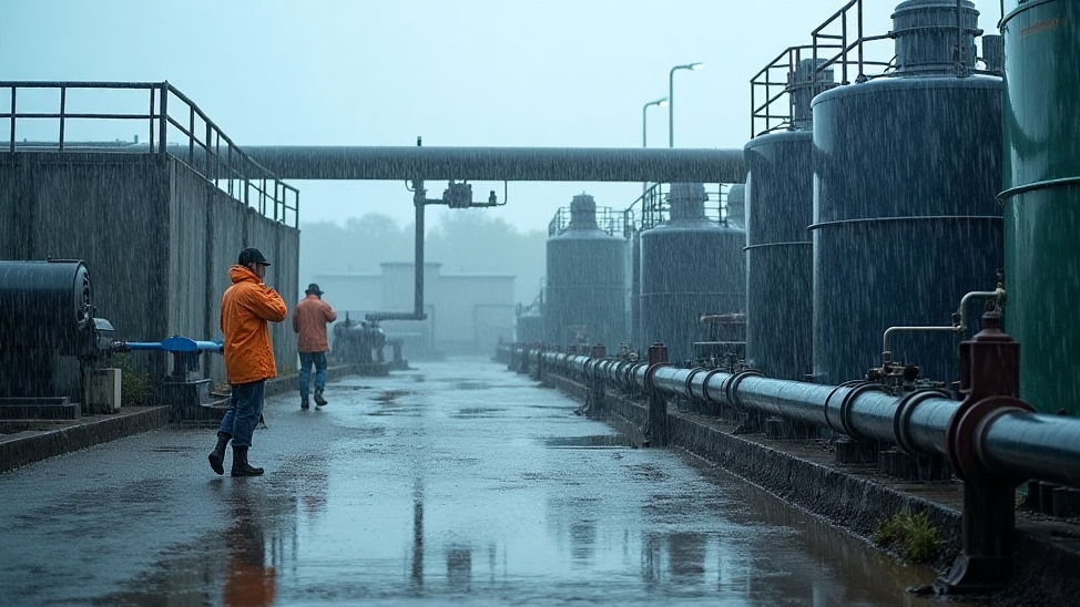 污水處理廠紫外線消毒設備更新改造丨暴雨挑戰(zhàn)與對策